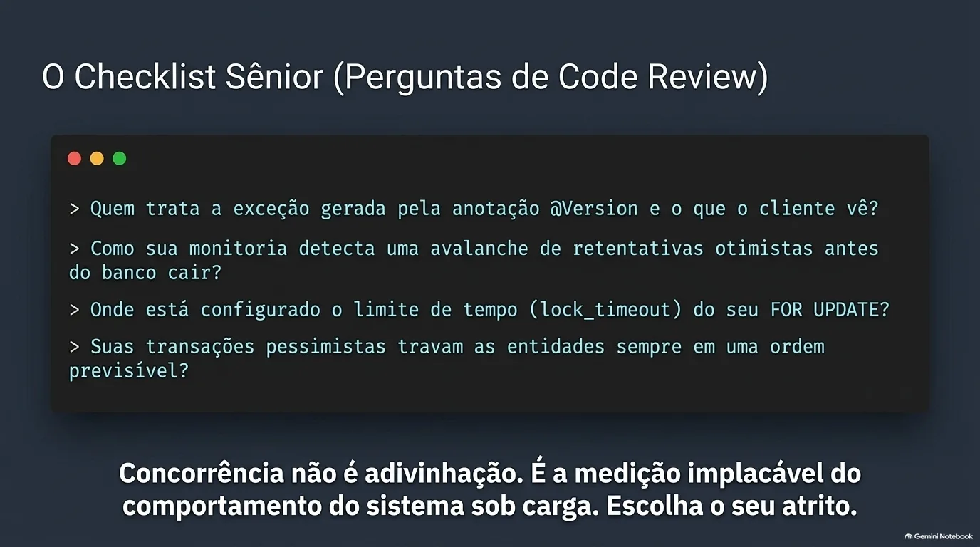 Slide 13 de 13: A física da concorrência
